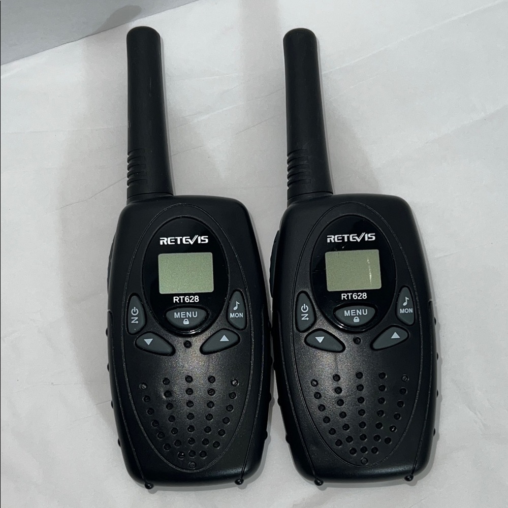 RT628 Black Walkie Talkie Set of 2